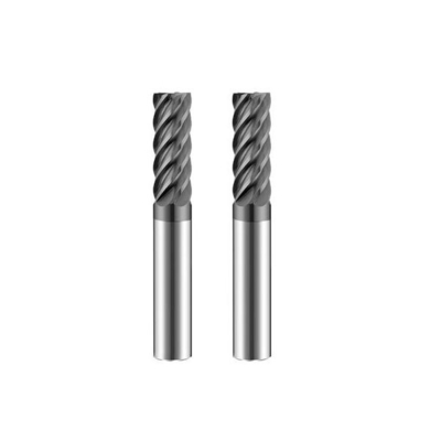 6-Flute Precision Carbide Square End Mill for Metalworking and CNC Machining