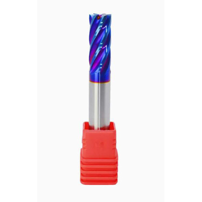 6-Flute Precision Carbide Square End Mill for Metalworking and CNC Machining
