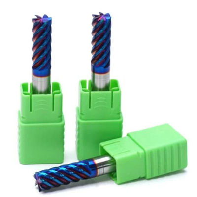 6-Flute Precision Carbide Square End Mill for Metalworking and CNC Machining