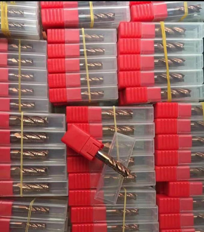 HRC65 Nano Blue Carbide Chamfering End Mill